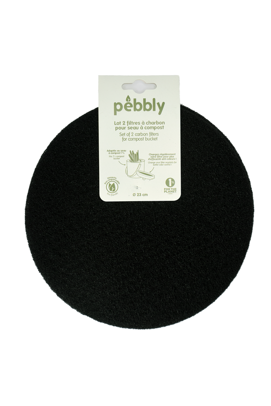Replacement Charcoal Filters for Compost Bin 2-Pack