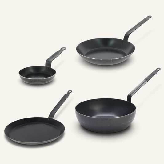 Blue Carbon Steel Essentials Set